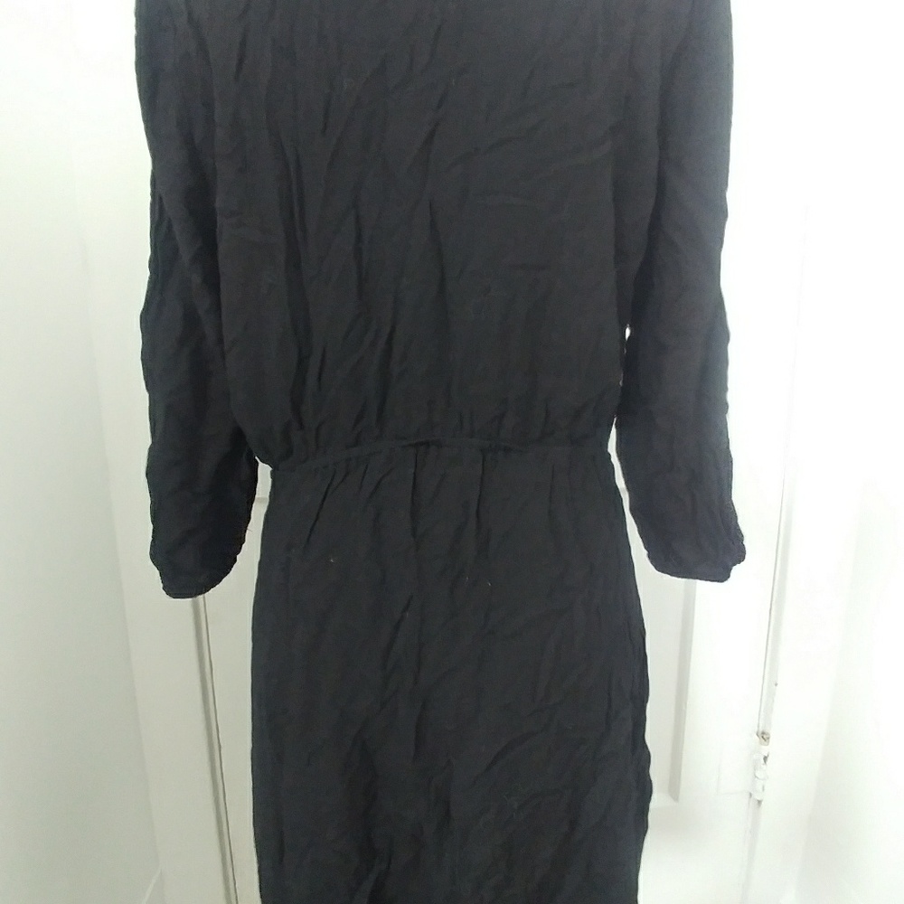 Womens Black and Gold Tunic Large - Picture 4 of 5